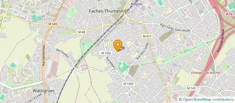localisation de l'entreprise MAXFITNESS  FACHES-THUMESNIL
