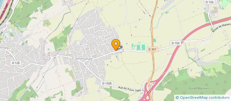 localisation de l'entreprise MAXI  COMMUNAY