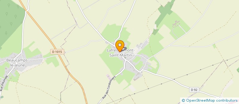 localisation de l'entreprise MAXI 'COULEURS  LAFRESGUIMONT-SAINT-MARTIN