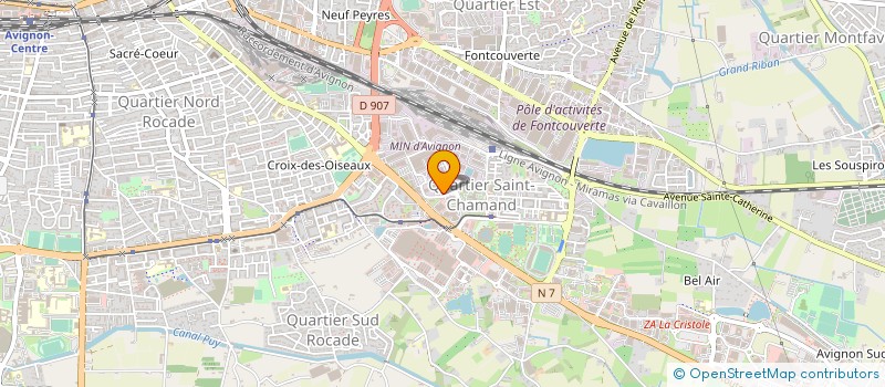 localisation de l'entreprise MAXI ECO  AVIGNON