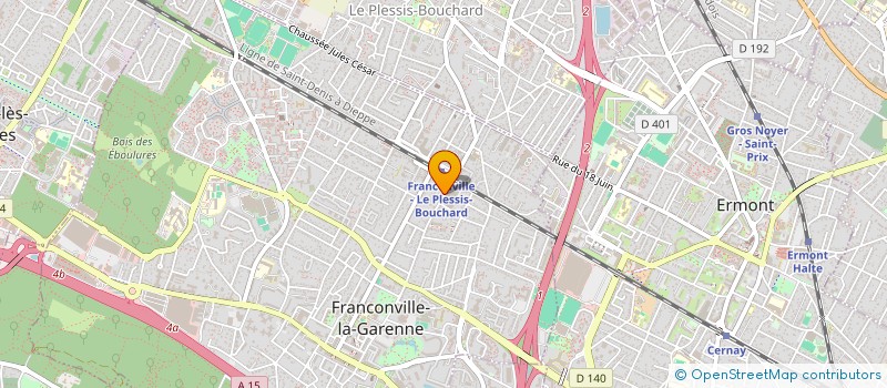 localisation de l'entreprise MAXI-ELEC à FRANCONVILLE