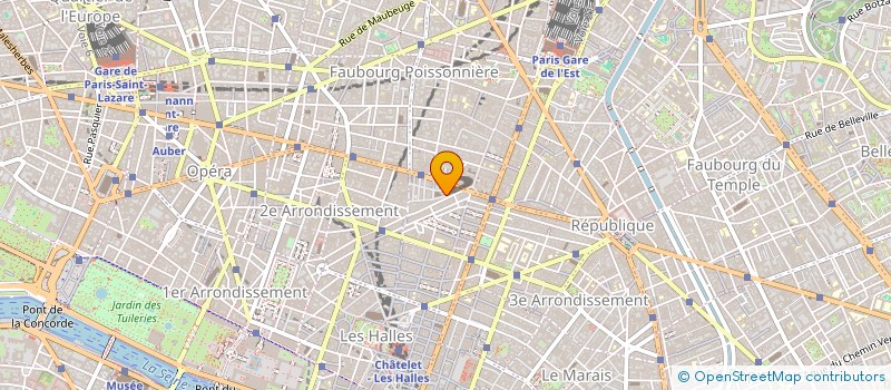 localisation de l'entreprise MAXI FOURNITURES à PARIS
