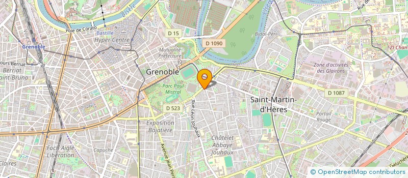 localisation de l'entreprise MAXI FRAIS  GRENOBLE