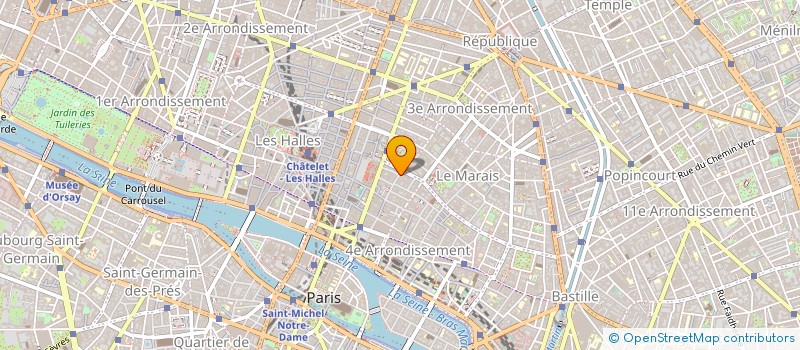 localisation de l'entreprise MAXI FROID GARANTIE à PARIS