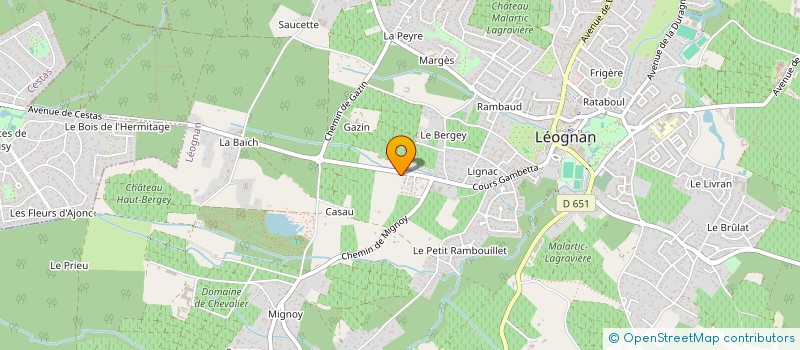 localisation de l'entreprise MAXI GALI AND CO  LEOGNAN