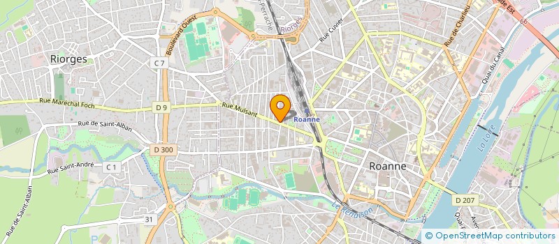 localisation de l'entreprise MAXI KEBAB à ROANNE