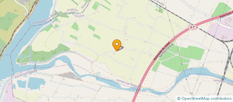 localisation de l'entreprise MAXI LED  LIVRON-SUR-DROME