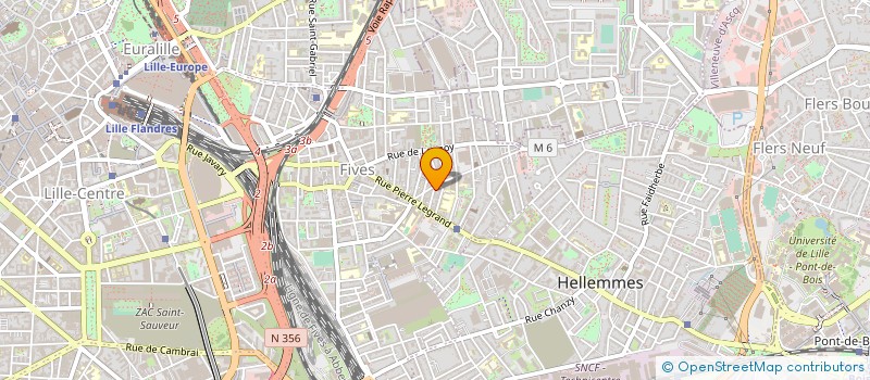 localisation de l'entreprise MAXI NET EXPRESS à LILLE