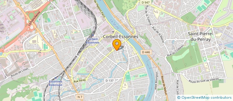 localisation de l'entreprise MAXI PIECES AUTO à CORBEIL-ESSONNES