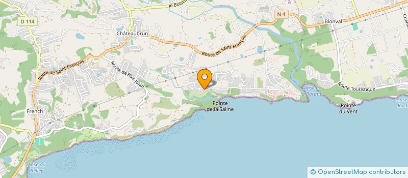 localisation de l'entreprise MAXI POSE GUADELOUPE  SAINTE-ANNE