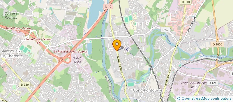 localisation de l'entreprise MAXI SERVICES  GOND-PONTOUVRE