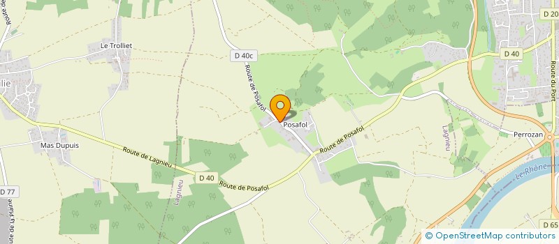 localisation de l'entreprise MAXI SERVICES FINANCES  DAGNEUX