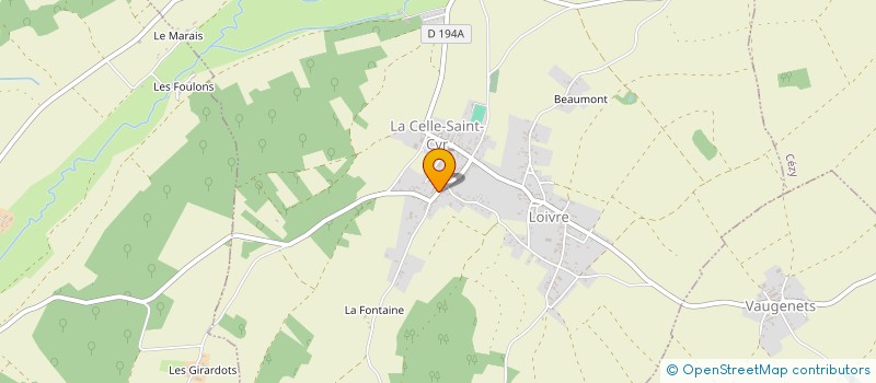localisation de l'entreprise MAXI SERVICES PRO  LA CELLE-SAINT-CYR