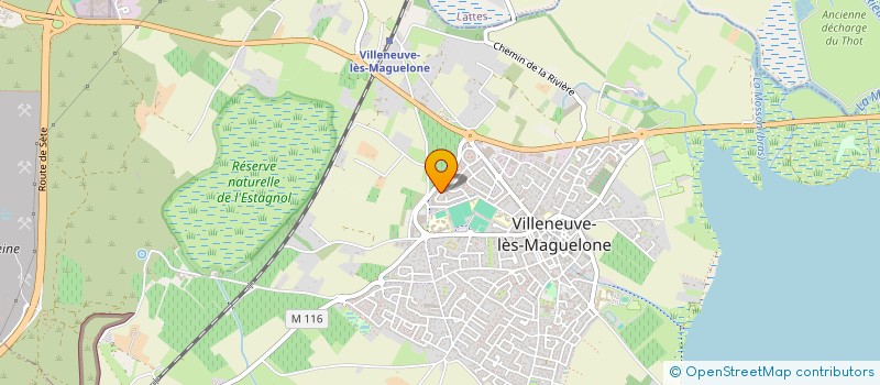 localisation de l'entreprise MAXI SOUVENIRS  VILLENEUVE-LES-MAGUELONE