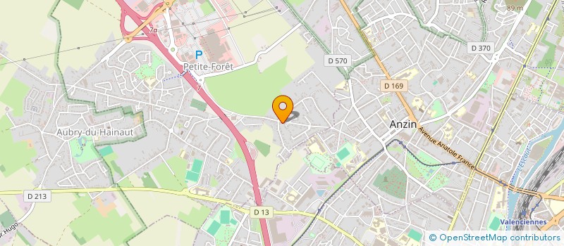 localisation de l'entreprise MAXI TIFS  PETITE-FORET