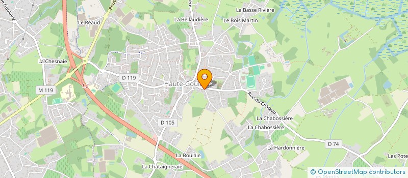 localisation de l'entreprise MAXIA  HAUTE-GOULAINE