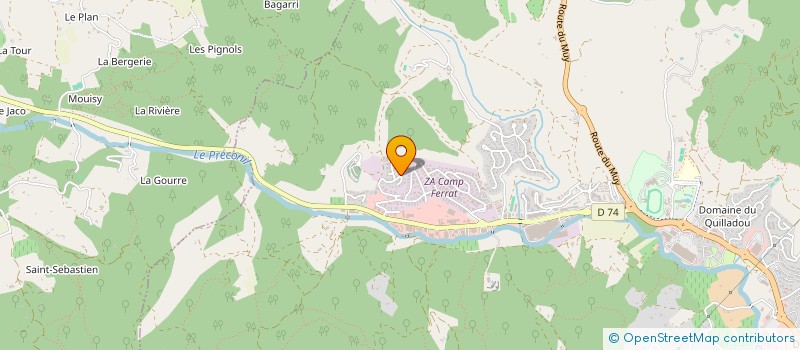 localisation de l'entreprise MAXIANNE à SAINTE-MAXIME
