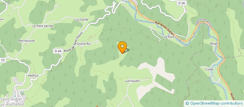 localisation de l'entreprise MAXIBOIS à VETRE-SUR-ANZON