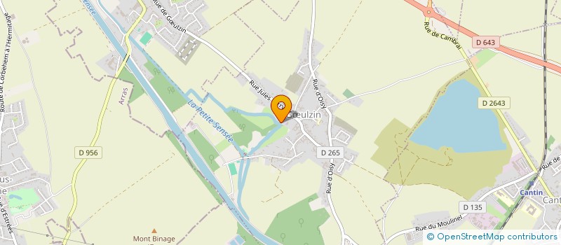 localisation de l'entreprise MAXIBOX  GULZIN