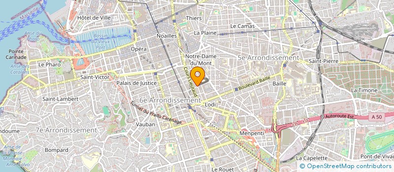 localisation de l'entreprise MAXICAR'S  MARSEILLE