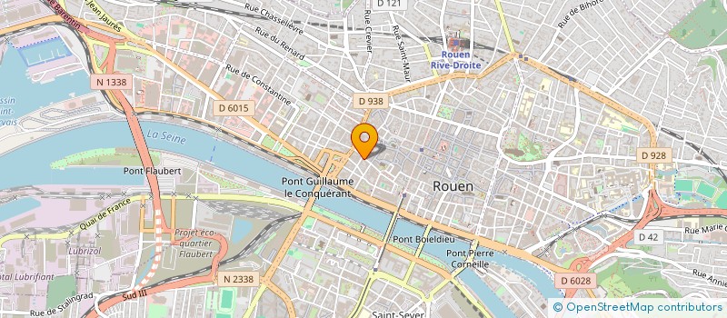 localisation de l'entreprise MAXICIEL 76 à ROUEN