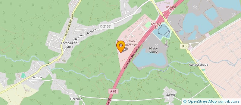 localisation de l'entreprise MAXICOFFEE ECOLE CAFE  MIOS