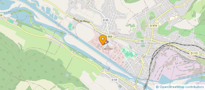 localisation de l'entreprise MAXICOFFEE SOLUTIONS EST à PONT-SAINT-VINCENT
