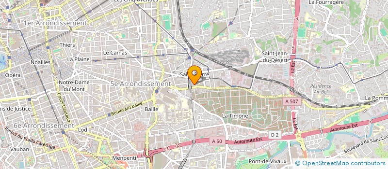 localisation de l'entreprise MAXICOL SA à MARSEILLE
