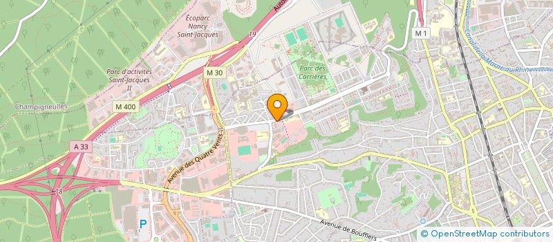 localisation de l'entreprise MAXICOULEURS à NANCY