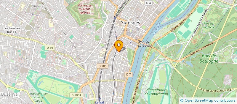 localisation de l'entreprise MAXIDEA.FR à SURESNES