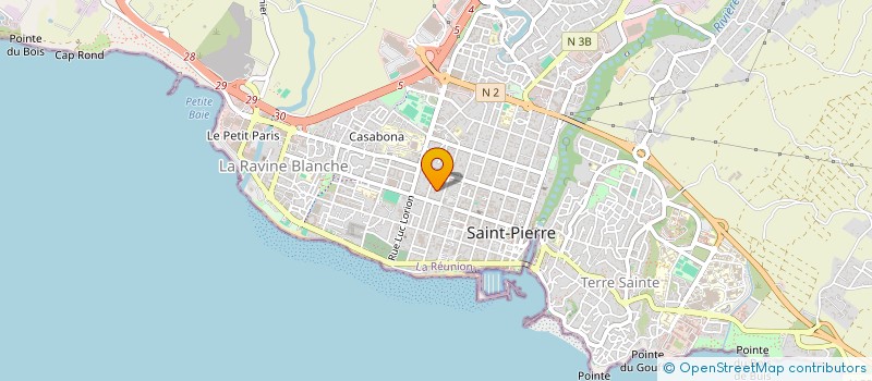 localisation de l'entreprise MAXIDENTS à SAINT PIERRE