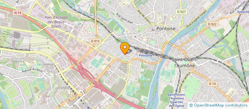 localisation de l'entreprise MAXIFORMATION à PONTOISE
