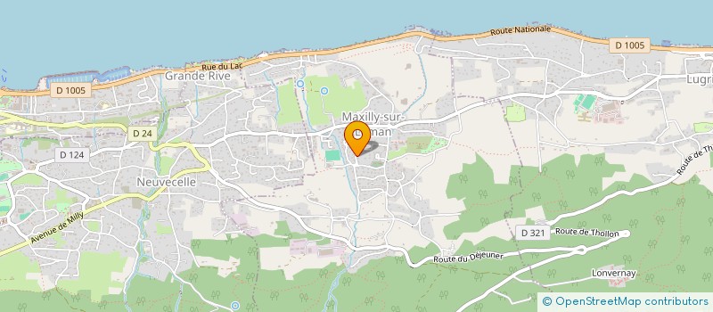 localisation de l'entreprise MAXILAN  MAXILLY-SUR-LEMAN