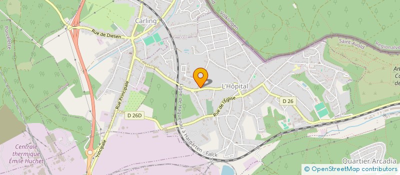 localisation de l'entreprise MAXILAV  L'HOPITAL