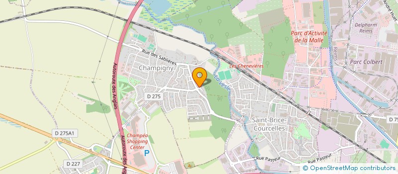 localisation de l'entreprise MAXILU  CHAMPIGNY