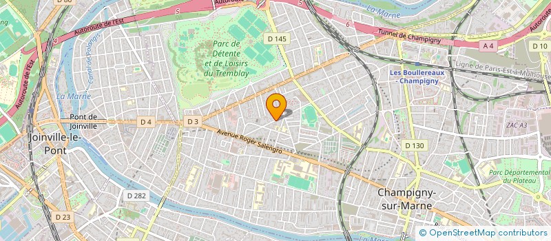 localisation de l'entreprise MAXIM 2  CHAMPIGNY-SUR-MARNE