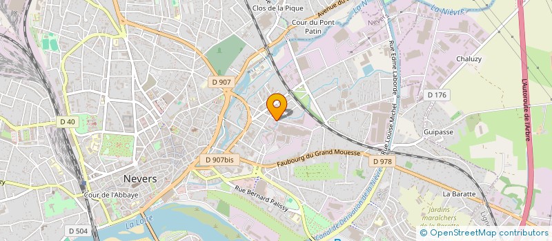 localisation de l'entreprise MAXIM'HOME à NEVERS