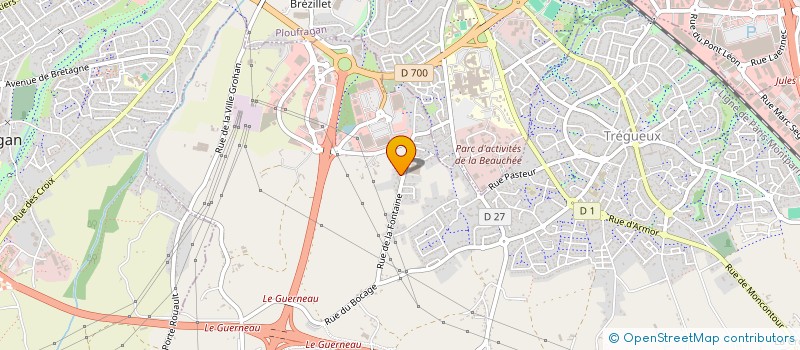 localisation de l'entreprise MAXIM INVESTISSEMENT à TREGUEUX