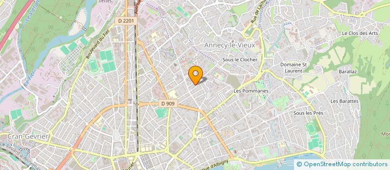 localisation de l'entreprise MAXIMA à ANNECY