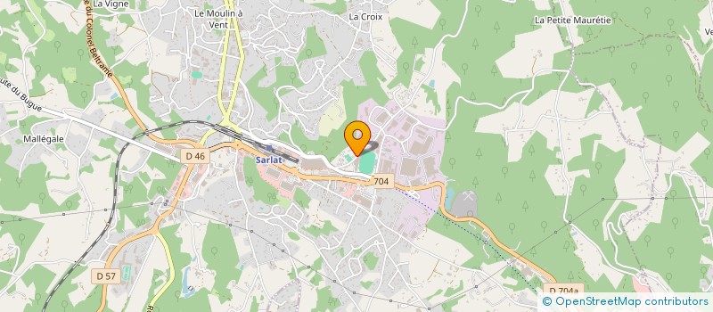 localisation de l'entreprise MAXIMA  SARLAT-LA-CANEDA