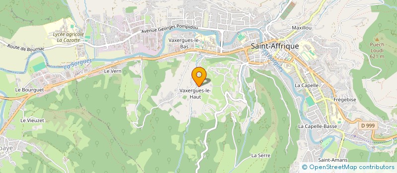 localisation de l'entreprise MAXIMA PI  SAINT-AFFRIQUE