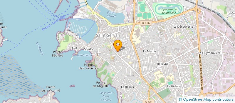 localisation de l'entreprise MAXIMAGE EURL à SAINT-MALO