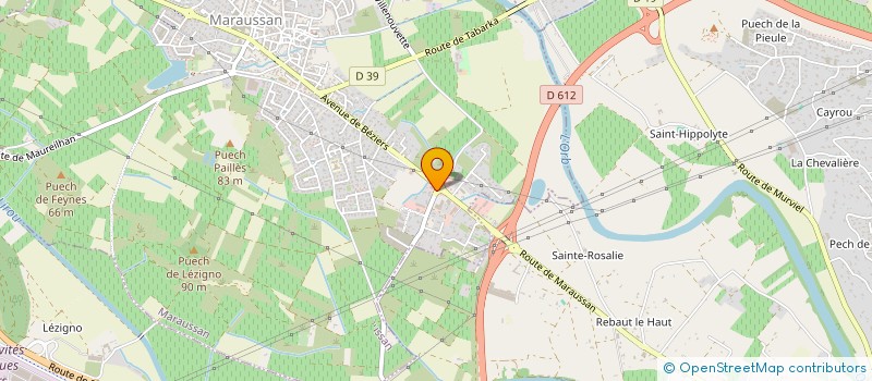 localisation de l'entreprise MAXIMARI  MARAUSSAN