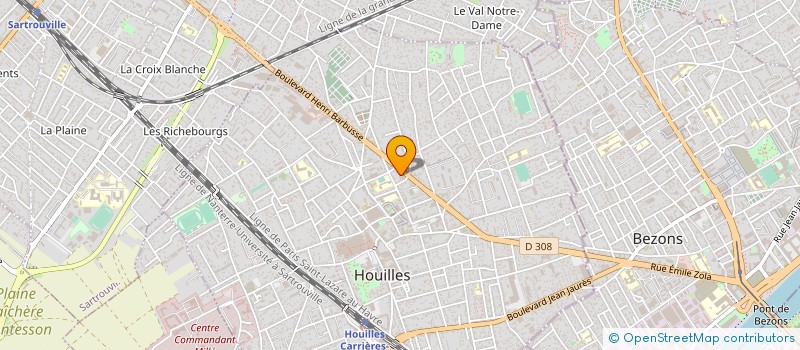 localisation de l'entreprise MAXIMAT PROPRETE SERVICES  MAISONS-LAFFITTE