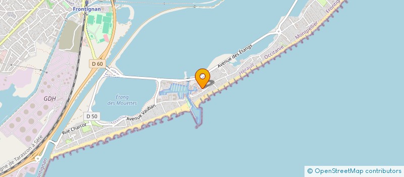 localisation de l'entreprise MAXIMAX SASU à FRONTIGNAN