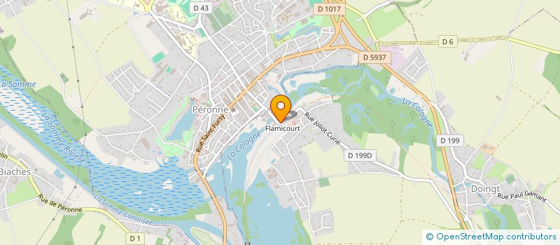 localisation de l'entreprise MAXIME à DOINGT