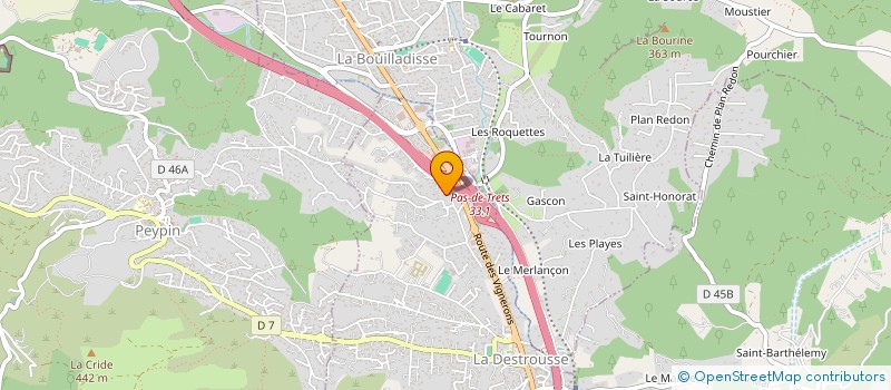 localisation de l'entreprise MAXIME à BANDOL
