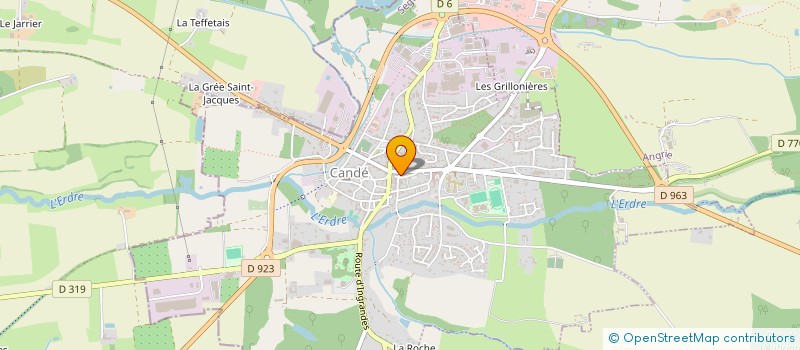 localisation de l'entreprise MAXIME  CANDE