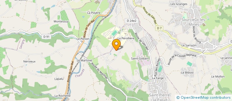 localisation de l'entreprise MAXIME  SAINT-PIERRE-LA-PALUD