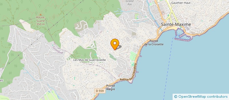 localisation de l'entreprise MAXIME AVENTURE à SAINTE MAXIME